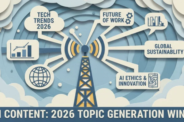 AI Content: 2026 Topic Generation Wins