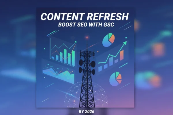 Content Refresh: Boost SEO with GSC by 2026