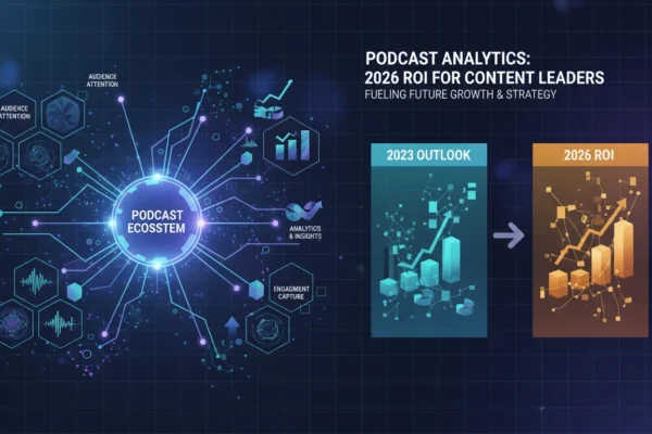 Podcast Analytics: 2026 ROI for Content Leaders
