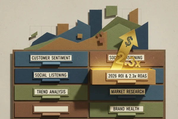 Social Listening: 2026 ROI & 2.3x ROAS