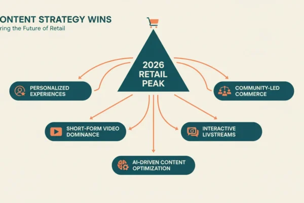 2026 Retail Peak: 5 Content Strategy Wins