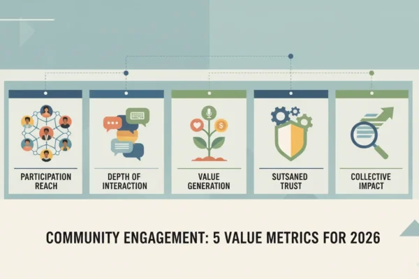 Community Engagement: 5 Value Metrics for 2026