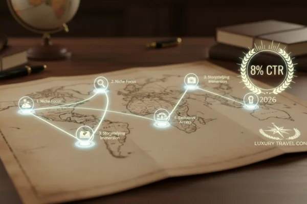 Luxury Travel Content: 5 Steps to 8% CTR in 2026