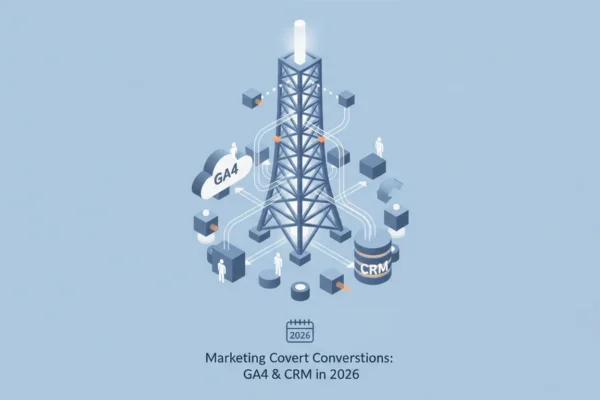 Marketing Covert Conversions: GA4 & CRM in 2026