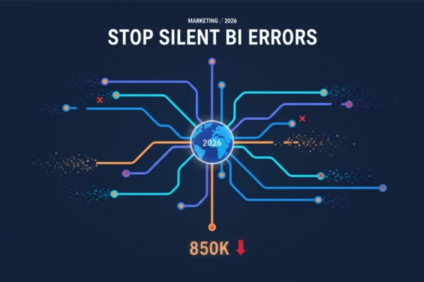 2026 Marketing: Stop Silent BI Errors Wasting $850K