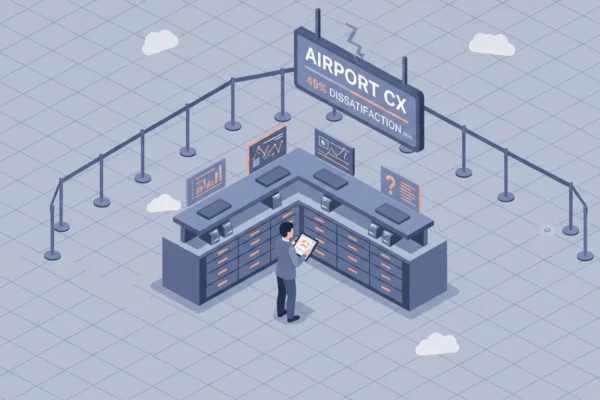 Airport CX: 45% Dissatisfaction in 2025