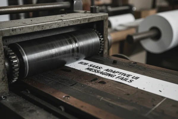 B2B SaaS: Adaptive UI Messaging Fails in 2026