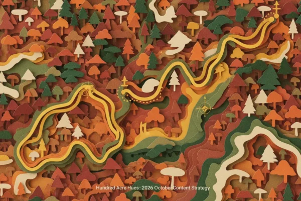 Hundred Acre Hues: 2026 October Content Strategy