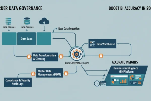 Order Data Governance: Boost BI Accuracy in 2026