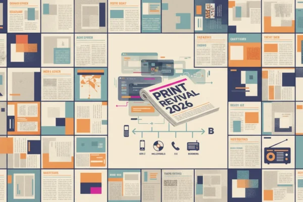 Print Advertising’s 2026 Revival: Gen Z to Boomers