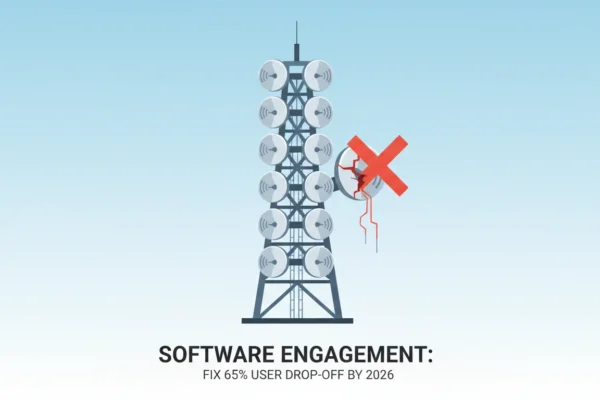 Software Engagement: Fix 65% User Drop-off by 2026