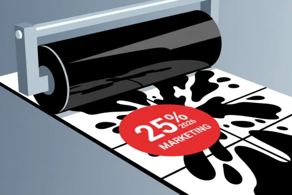 Tech Growth: 25% Marketing Mandate for 2026