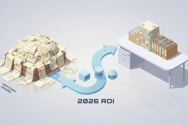 Unmatched Orders: CRM/CDP Fixes for 2026 ROI