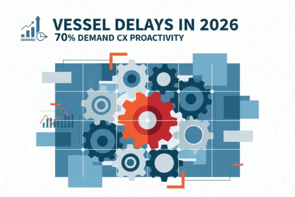 Vessel Delays in 2026: 70% Demand CX Proactivity